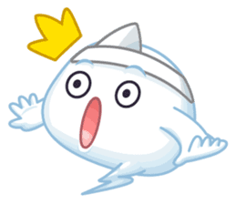 Happy Friendly Ghost sticker #11425768