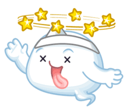 Happy Friendly Ghost sticker #11425775