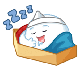 Happy Friendly Ghost sticker #11425778