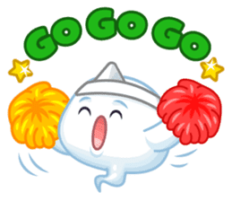 Happy Friendly Ghost sticker #11425789