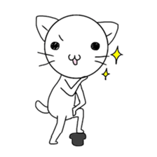 Feel free to use cat Sticker sticker #11425860