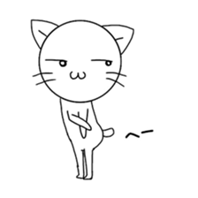 Feel free to use cat Sticker sticker #11425869