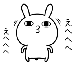 Too loose rabbit 5 sticker #11426409