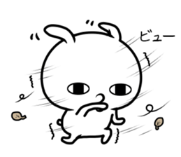 Too loose rabbit 5 sticker #11426423