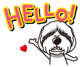 iinu - Polish lowland Sheepdog sticker #11426472