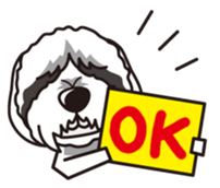 iinu - Polish lowland Sheepdog sticker #11426473