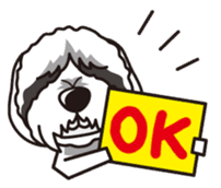 iinu - Polish lowland Sheepdog sticker #11426473