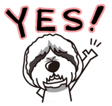 iinu - Polish lowland Sheepdog sticker #11426475