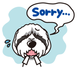 iinu - Polish lowland Sheepdog sticker #11426477