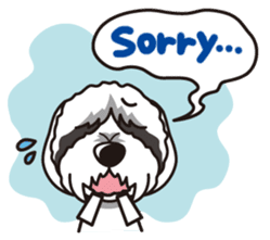 iinu - Polish lowland Sheepdog sticker #11426477