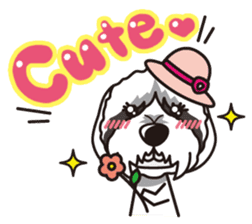 iinu - Polish lowland Sheepdog sticker #11426479