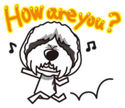 iinu - Polish lowland Sheepdog sticker #11426489