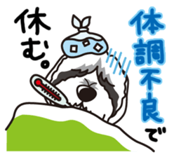 iinu - Polish lowland Sheepdog sticker #11426490