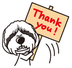 iinu - Polish lowland Sheepdog sticker #11426494