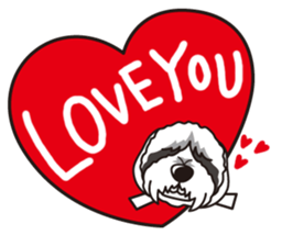 iinu - Polish lowland Sheepdog sticker #11426497