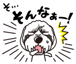 iinu - Polish lowland Sheepdog sticker #11426500