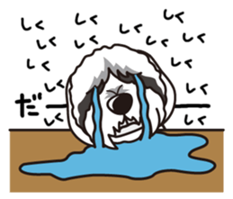 iinu - Polish lowland Sheepdog sticker #11426501