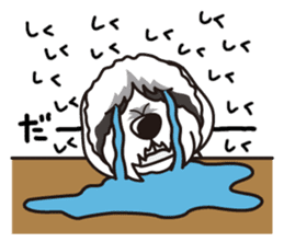 iinu - Polish lowland Sheepdog sticker #11426501