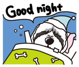 iinu - Polish lowland Sheepdog sticker #11426505