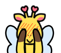 Honey giraffe(Love editing) sticker #11426600