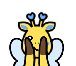 Honey giraffe(Love editing) sticker #11426603