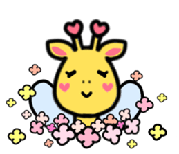 Honey giraffe(Love editing) sticker #11426604