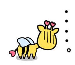 Honey giraffe(Love editing) sticker #11426614