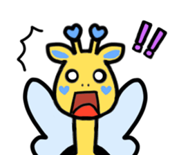 Honey giraffe(Love editing) sticker #11426616