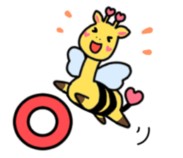 Honey giraffe(Love editing) sticker #11426626