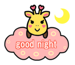 Honey giraffe(Love editing) sticker #11426629