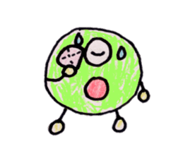 Beans-chan by Tsubaki sticker #11426709