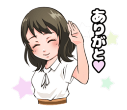 Like a GIRL sticker #11426745