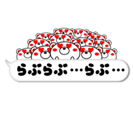 Balloon Rabukuma sticker #11426913