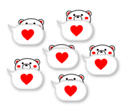 Balloon Rabukuma sticker #11426917