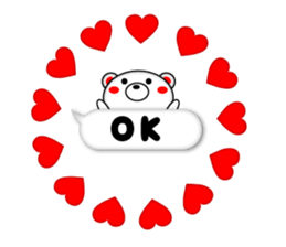 Balloon Rabukuma sticker #11426924