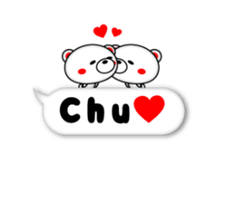 Balloon Rabukuma sticker #11426932