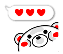 Balloon Rabukuma sticker #11426951