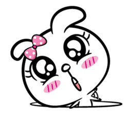 rabbit Q. sticker #11427078