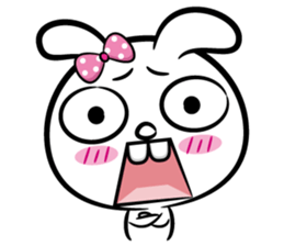 rabbit Q. sticker #11427084