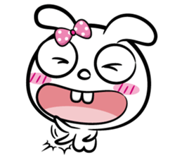 rabbit Q. sticker #11427086