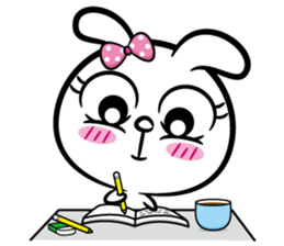 rabbit Q. sticker #11427087