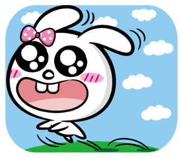 rabbit Q. sticker #11427089