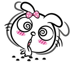 rabbit Q. sticker #11427090