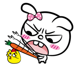 rabbit Q. sticker #11427091