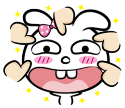 rabbit Q. sticker #11427094