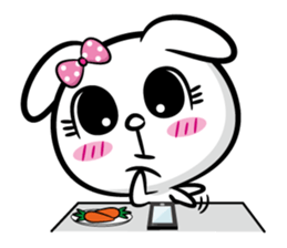 rabbit Q. sticker #11427096