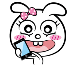 rabbit Q. sticker #11427103