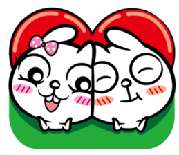 rabbit Q. sticker #11427105