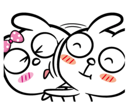 rabbit Q. sticker #11427106