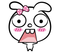 rabbit Q. sticker #11427111